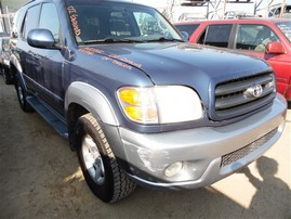 2002 Toyota Sequoia SR5 Blue 4.7L AT 4WD #Z21582